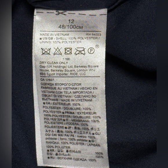 Banana Republic Geo Lace Sheer-Panel Dress 12 Pockets - Picture 10 of 11